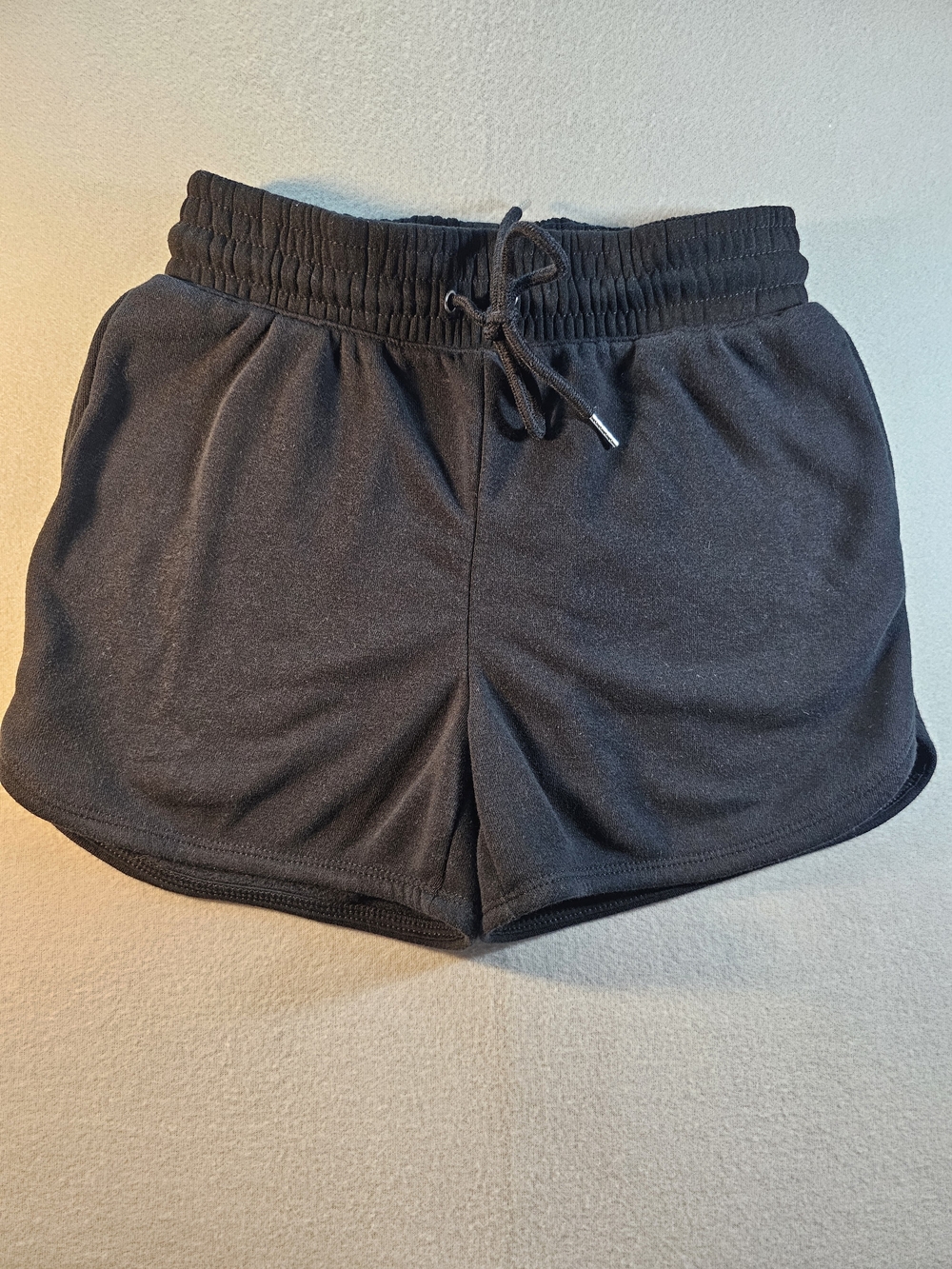 Better Together Black Women's Drawstring Lounge Shorts Size M